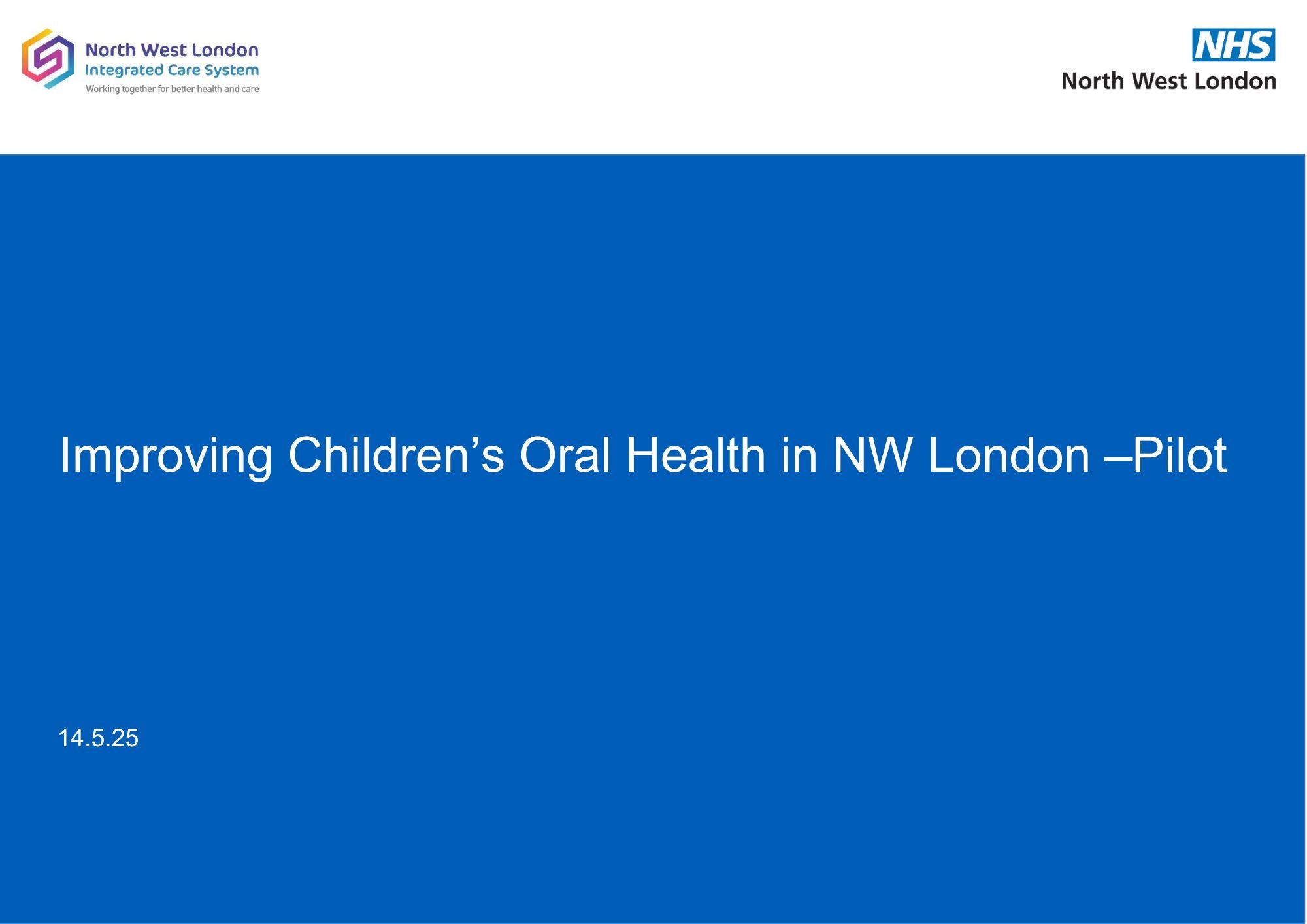 Home 1 NWL Childrens oral health