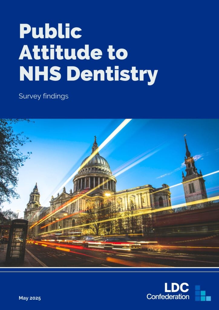 Public Attitudes to Dentistry Survey Results 1 Public Attitude Front page