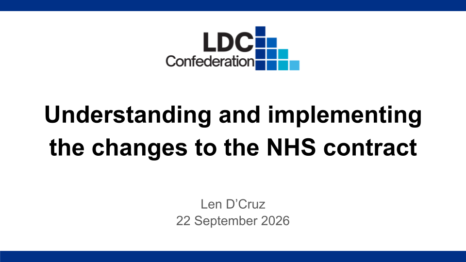 Home 1 LDC Confederation presentation